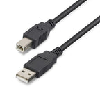 StarTech.com 65ft (20m) Active USB 2.0 A to B Cable, Long USB Cable, USB Printer Cable, 1x USB A (M), 1x USB B (M), Black