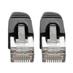 Tripp Lite N262-006-BK Cat6a 10G Snagless Shielded STP Ethernet Cable (RJ45 M/M), PoE, Black, 6 ft. (1.83 m)