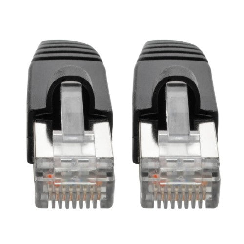 Tripp Lite N262-006-BK Cat6a 10G Snagless Shielded STP Ethernet Cable (RJ45 M/M), PoE, Black, 6 ft. (1.83 m)