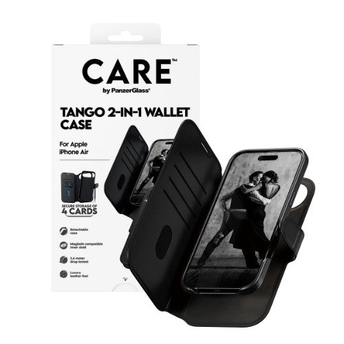 PanzerGlass CARE by ® Feature Case Tango Two-in-One Wallet w. MagSafe iPhone Air