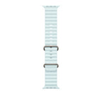 Apple 49mm Ice Blue Ocean Band - Natural Titanium Finish