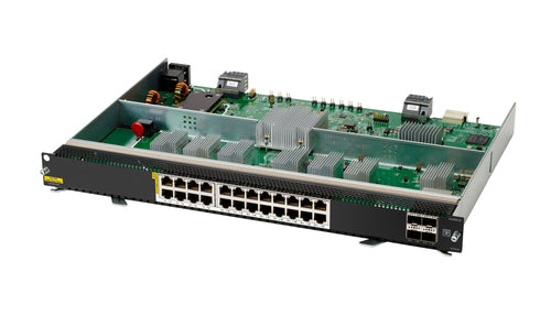 HPE Aruba Networking CX 6400 v2 24p Smart Rate 1G/2.5G/5G/10G Class8 PoE 4p SFP56 50G Module