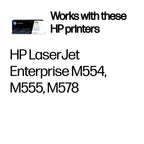 HP W2122A/212A Toner cartridge yellow, 4.5K pages ISO/IEC 19752 for HP CLJ M 554