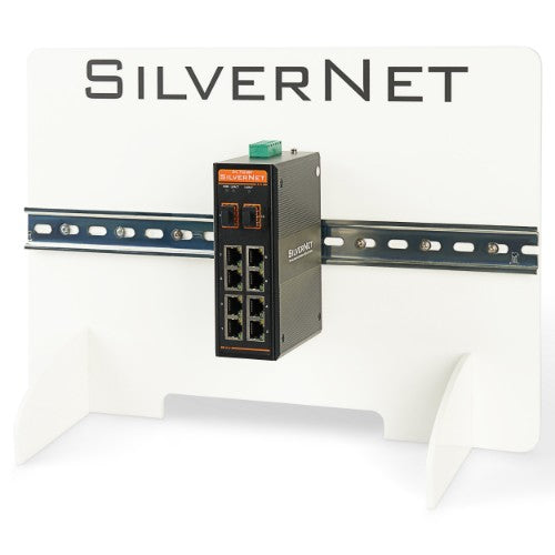 SilverNet SIL 73208P network switch Unmanaged L2 Gigabit Ethernet (10/100/1000) Power over Ethernet (PoE) Black