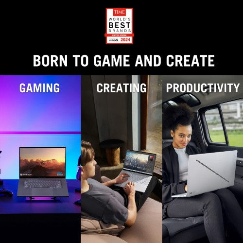 ASUS ROG Zephyrus G16 GU605CM-QR017W Intel Core Ultra 9 285H Laptop 40.6 cm (16") WQXGA 32 GB LPDDR5x-SDRAM 1 TB SSD NVIDIA GeForce RTX 5060 Wi-Fi 7 (802.11be) Windows 11 Home Grey