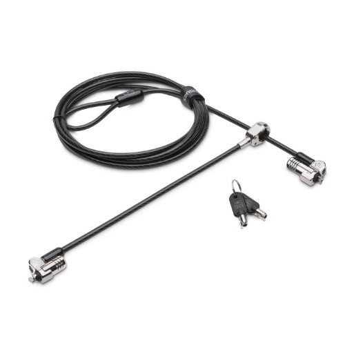 Kensington NanoSaver Keyed Dual Head Laptop Lock - Single Keyed