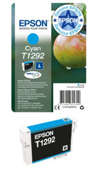 Epson C13T12924012/T1292 Ink cartridge cyan high-capacity, 460 pages ISO/IEC 19752 7ml for Epson Stylus BX 320/SX 235 W/SX 420/SX 525/WF 3500