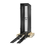 APC NetShelter SX, Server Rack Enclosure Gen 2, Shock Packaging, 2500 lbs, Black, 48U x 600W x 1200D