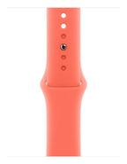 Apple MDRR4ZM/A smart wearable accessory Band Orange Fluoroelastomer