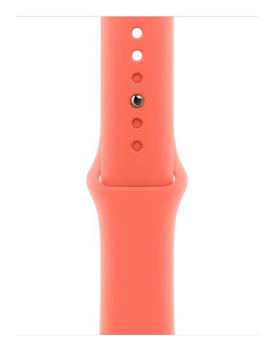 Apple MDRR4ZM/A smart wearable accessory Band Orange Fluoroelastomer