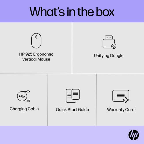 HP 925 Ergonomic Vertical Mouse