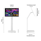 LG 32U889SA-W computer monitor 80 cm (31.5") 3840 x 2160 pixels 4K Ultra HD LCD Touchscreen White