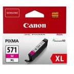 Canon 0333C001/CLI-571MXL Ink cartridge magenta high-capacity, 650 pages ISO/IEC 24711 400 Photos 11ml for Canon Pixma MG 5750/7750