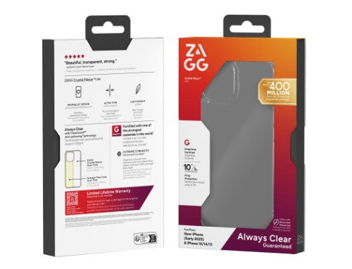 ZAGG Crystal Palace Lite Case Apple iPhone 16e/15/14/13