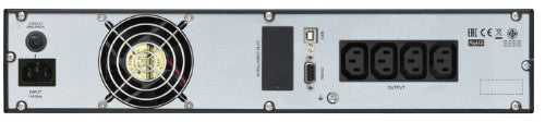 APC SRV2KRI uninterruptible power supply (UPS) Double-conversion (Online) 2 kVA 1600 W 4 AC outlet(s)