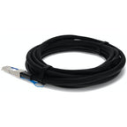 AddOn Networks ADD-QHPASCI-PDAC5M InfiniBand/fibre optic cable 5 m QSFP+ 4x SFP+ Black