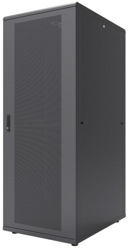 Intellinet 19" Server Cabinet - Free Standing, 47U, 800x1200mm (width x depth), Black, Flatpack, Max 1500kg, Multi-Point Door Lock, One Lock Per Side Panel, Usable Depth 123 to 973mm, IP20 rated, Rack, Steel