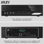 MSI Pro DP21 14M Intel Core i7 14700 ( 14th Gen Desktop CPU ), Desktop PC, DP21 14M, SFF, Mini Computer, HTPC, (16GB RAM, 1TB Storage, Windows 11 ), Intel Graphics/DDR5/HDMI/DisplayPort/LAN/WiFi 6E/BT 5.3 - DP21 14M I7 14700 FS 16GB 1TB W11P
