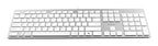 Adesso AKB-730UW keyboard Home/Office USB QWERTY UK International White