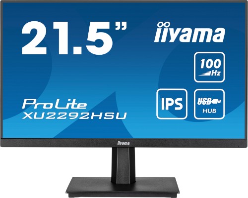 iiyama ProLite 21.5” IPS technology panel with 100Hz refresh rate