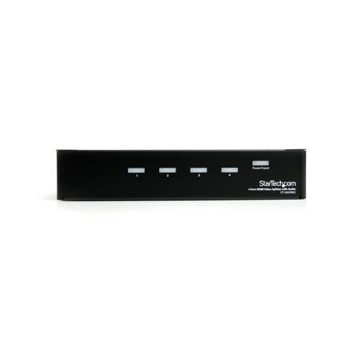 StarTech.com 4-port HDMI splitter and signal amplifier - TAA