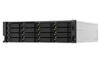 QNAP TS-H2287XU-RP NAS Rack (3U) Intel Xeon E E-2378 64 GB DDR4 0 TB QuTS hero Black, White