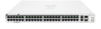 HPE Aruba Networking Networking Instant On Switch 40p Gigabit CL4 8p Gigabit CL6 PoE 2p 10GBT 2p SFP+ 600W 1960