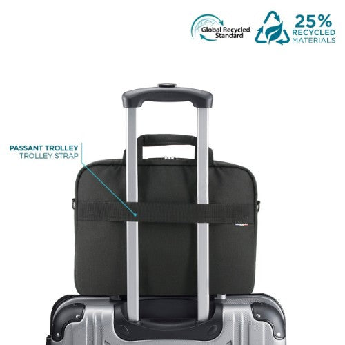 Mobilis The One 40.6 cm (16") Briefcase Black