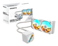 GIGABYTE GAMING 240 ICE Liquid CPU Cooler- 2x120mm ARGB Fans, slide-in interlocking mechanism, DAISY-CHAIN, Intel LGA 1851 and AMD AM5 Compatible