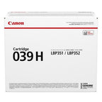 Canon 0288C001/039H Toner cartridge black high-capacity, 25K pages ISO/IEC 19752 for Canon LBP-351