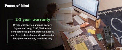 APC Back-UPS, 1050VA/600W Floor/Wall Mount, 230V, 8x Schuko CEE 7/3 outlets, USB Type A+C Port, User Replaceable Battery