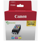 Canon 2934B016/CLI-521 Ink cartridge multi pack C,M,Y Blister with security Pack=3 for Canon Pixma IP 3600/MP 980