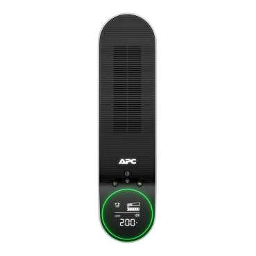 APC Back-UPS Pro, 2200VA/1320W, Tower, 230V, 2x UK and 2x IEC C13 outlets, RGB Lights, Pure Sine Wave, Arctic (White)