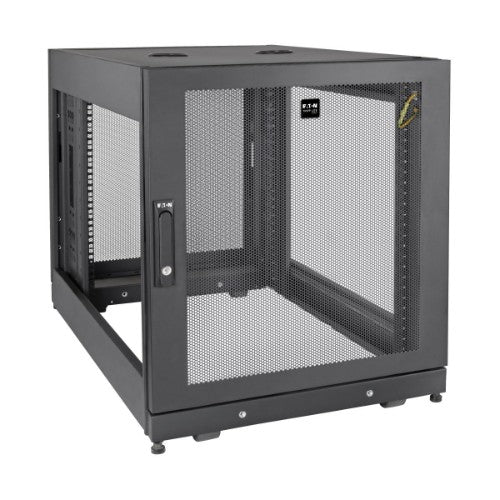 Tripp Lite SR14UBDP 14U SmartRack Extra Deep Small Server Rack Enclosure, Doors & Side Panels Included