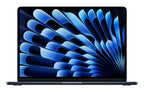 Apple MacBook Air 13-inch : M4 chip with 10-core CPU and 8-core GPU, 16GB, 256GB SSD - Midnight
