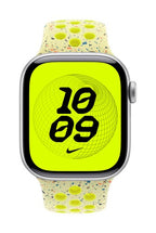 Apple MXU63ZM/A smart wearable accessory Band Yellow Fluoroelastomer