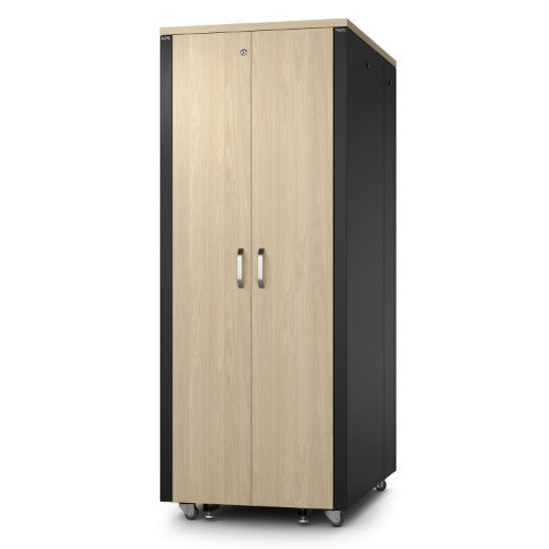 APC NetShelter Soundproof, 38U, Server Rack Enclosure, 230V, Maple