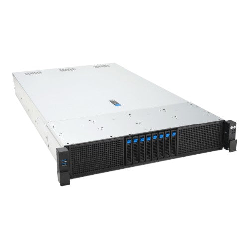 ASUS RS720-E12-RS8G Rack (2U) Black, Silver