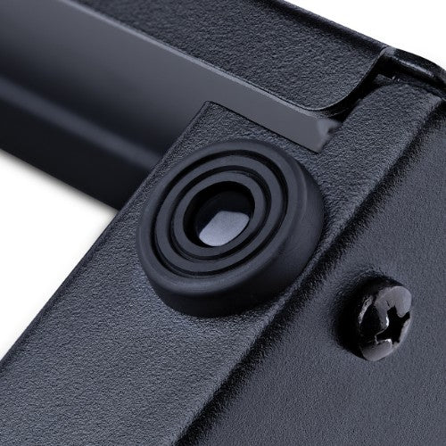 StarTech.com 2-Post 4U Desktop Server Rack, Small Open Frame 19in Computer Rack, Compact Network Rack for AV / Studio / Data / IT Equipment - Free Standing Two-Post Home/Office Rack