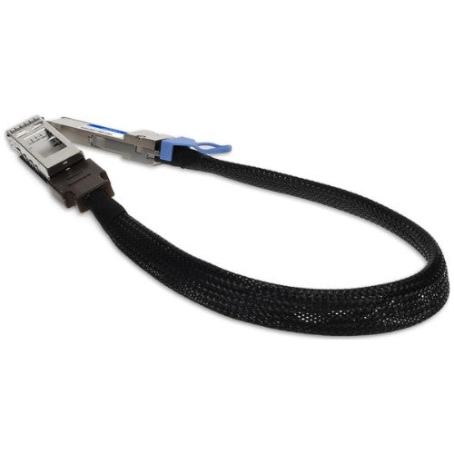 AddOn Networks QSFP-100G-EXT22CM-AO InfiniBand/fibre optic cable 0.22 m QSFP28 Black