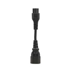 Eaton P014-P15M-EU power cable Black 0.15 m IEC C14 IEC C5