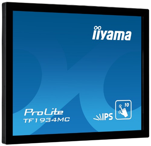 iiyama ProLite 10pt touch Open Frame monitor with IPS panel and touch through glass function