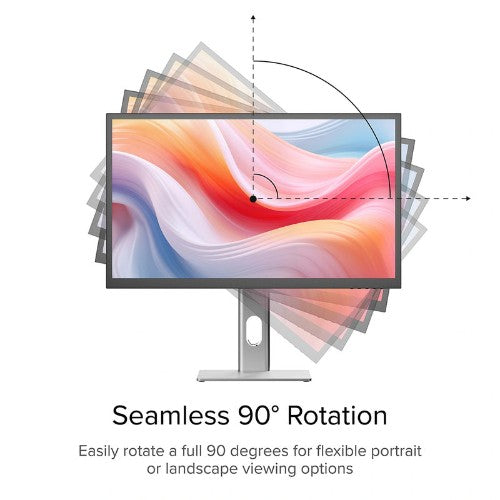 ALOGIC Clarity Pro computer monitor 68.6 cm (27") 3840 x 2160 pixels 4K Ultra HD LCD Black, Silver