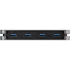 StarTech.com 4 Port USB C Hub - 4x USB-A - USB 3.0 Type-C Hub - USB 3.2 Gen 1 (5Gbps) - Bus Powered Portable USB-C to USB-A Adapter Laptop Hub - 11.2" (28.5cm) Cable w/ Cable Management