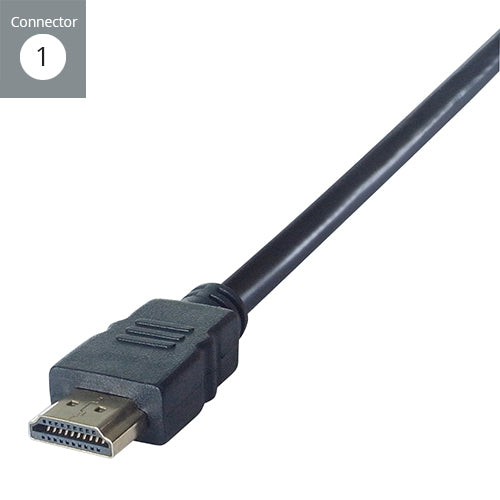 connektgear 10m HDMI V2.0 4K UHD Connector Cable - Male to Male Gold Connectors + Ferrite Cores