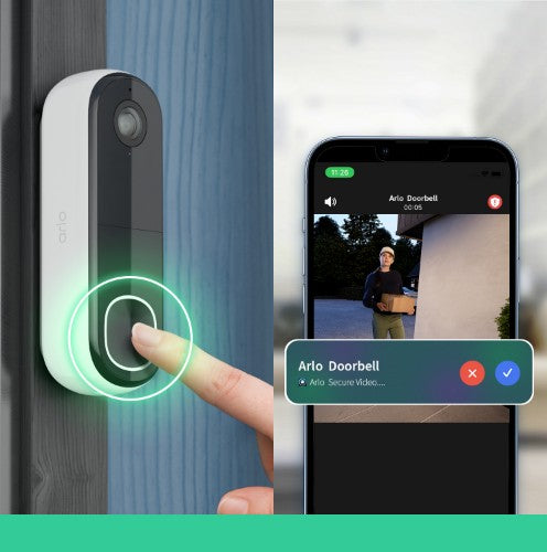 Arlo Essential Video Doorbell 2K