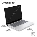 HP EB8G2I13AI U7 355 13 32GB/512 PC Copilot+ PC Intel Core Ultra 7 Laptop 33.8 cm (13.3") WUXGA LPDDR5x-SDRAM 512 GB SSD Wi-Fi 7 (802.11be) Windows 11 Pro Silver