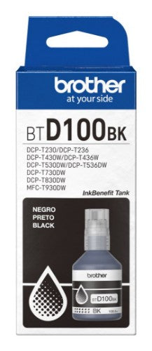 Brother BTD100BK Ink cartridge black, 7.5K pages 108ml for Brother MFC-T 930