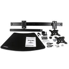StarTech.com Dual-Monitor Stand - Horizontal - Black - For up to 24" (17.6lb/8kg) Displays