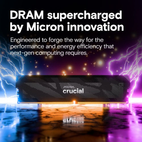 Crucial Pro CP2K16G64C32U5B memory module 32 GB 2 x 16 GB DDR5 6400 MT/s